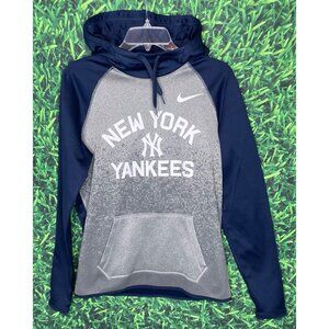 New York Yankees MLB Baseball Nike Dri-Fit Hoodie Sweatshirt Pullover Mens Small